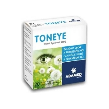 Toneye očné kvapky ampulky 20 x 0,35 ml