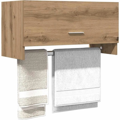 vidaXL Гардероб Artisan Дъб 70x32, 5x35 cm Инженерна дървесина (856619)