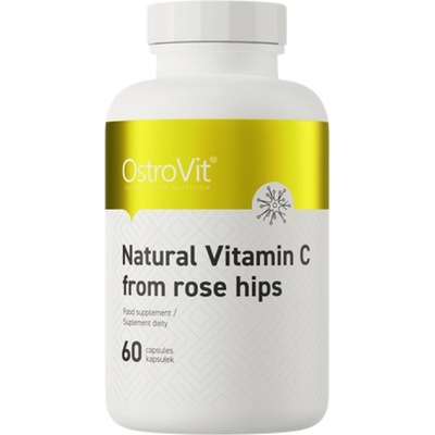 OstroVit Natural Vitamin C 1000 mg | from Rose Hips [60 капсули]