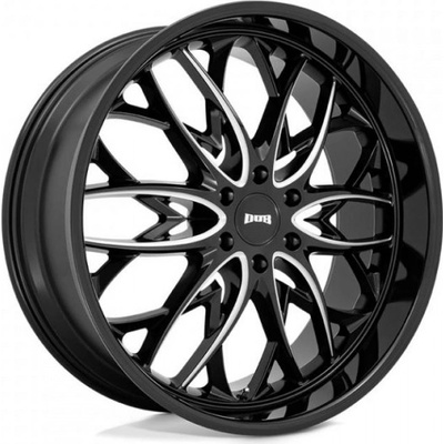 DUB S263 OG 9,5x22 6x139,7 ET25 gloss black milled