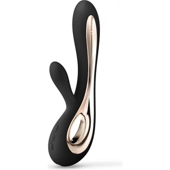 LELO Луксозен презаредим G-spot рабит вибратор от силикон Lelo Soraya 2 черен