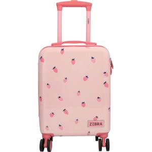 Zebra Trends Детски куфар Zebra Trends Adventurer 21492 Strawberry Zebra Trends | Rozov | Момичешки | UNI
