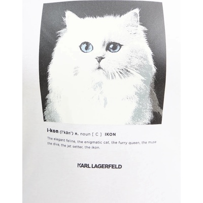 Karl Lagerfeld Памучна тениска Karl Lagerfeld (B1W17019)