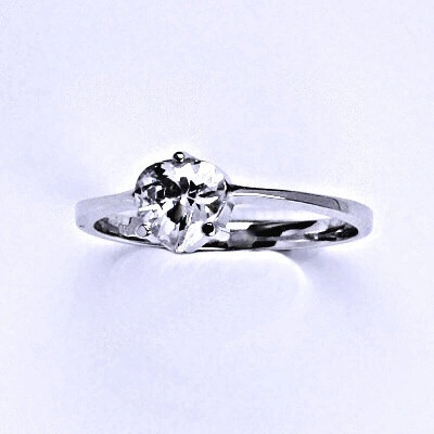 Čištín Zlatý bílé i žluté zlato zirkon čirý T 1362