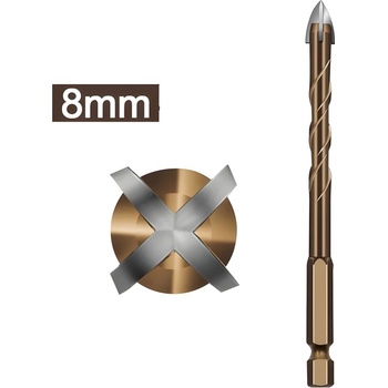 HARAHU Кръстосана бормашина - 8mm KP30959 (30959)