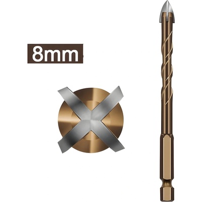 HARAHU Кръстосана бормашина - 8mm KP30959 (30959)