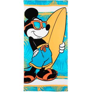 Kids movie heroes Плажна кърпа mickey (ez18196-yellow)