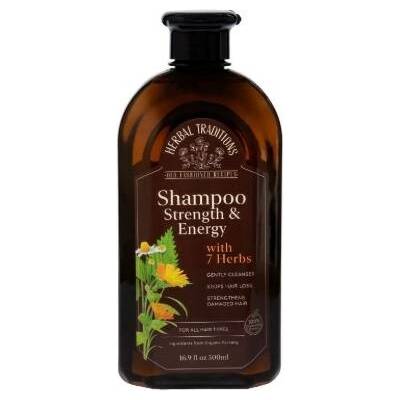 Herbal Traditions šampon posilující a na podporu růstu 500 ml