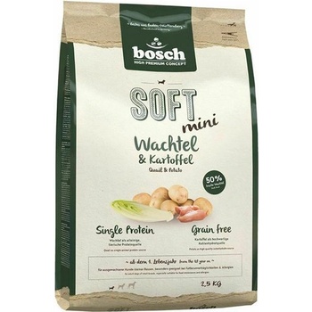 Bosch Soft Mini Quail & Potato 2,5 kg