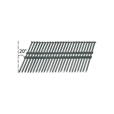 ALSAFIX páskované hřebíky 3,1 x 90 mm ocel pojeno plastem 20 stupňů (2200 ks)