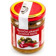 Evoilino Korfu pasta ze zelených oliv pikantní 190 g