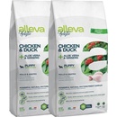 Alleva Holistic Puppy Medium Chicken 2 x 12 kg