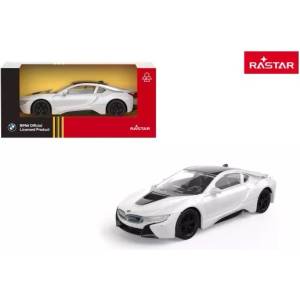 Rastar Метален модел на BMW i8 1: 43, бял (58400)