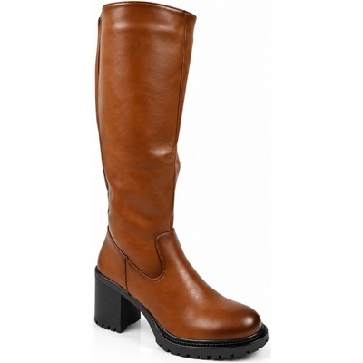 Comer dámske čižmy HBL168 camel