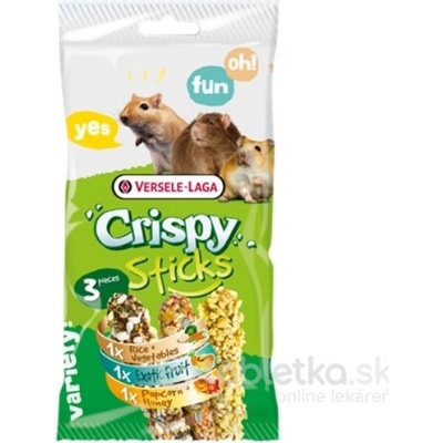 Versele-Laga Sticks Omnivores Triple Variety Pack 3 ks,165 g