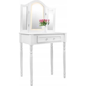 Image 1 of Bestent Тоалетка с LED огледало Katherine White (PHO0069LED)