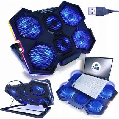 CHLADICÍ PODLOŽKA POD NOTEBOOK 15,6-17" PODLOŽKA POD NOTEBOOK NA KLÍN USB – Hledejceny.cz
