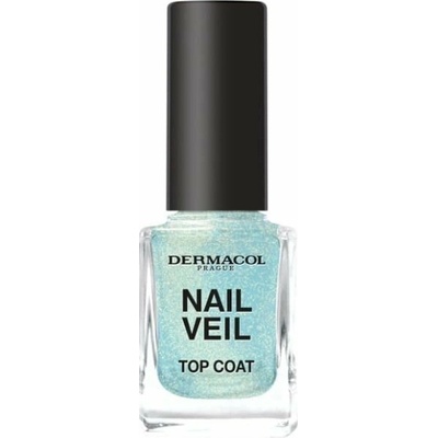 Dermacol NAIL VEIL top coat Sparkling ocean lak na nechty 11 ml