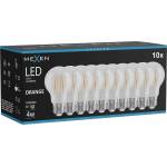 Mexen Vintis 10x LED нажежаема лампа E27, A60, 4W, 55 lm, оранжева - L150-E27-04XX-48x10 (L150-E27-04XX-48x10)