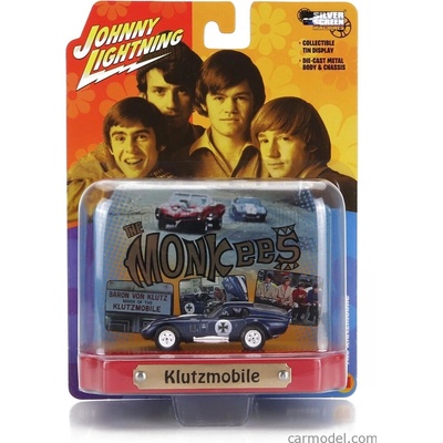 Johnny lightning Ford usa Shelby Cobra 1966 Klutzmobile The Monkees Modrá Bílá 1:64