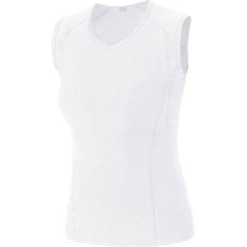 Gore M Women Base Layer Sleeveless Shirt termo white