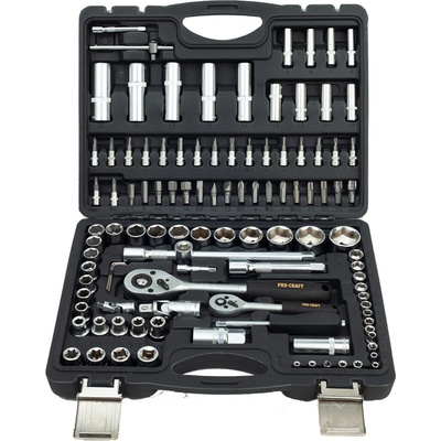 Procraft WS108-72 Gola sada 1/4" a 1/2 72 dílů