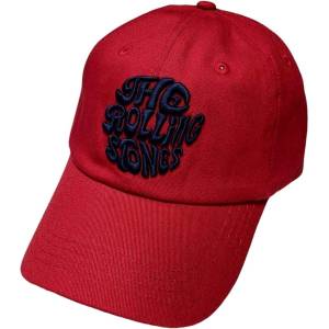 The Rolling Stones Vintage 70s Logo Шапка с козирка Maroon Red UNI (RSCAP08M)