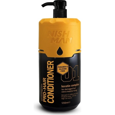 Nishman Hair Conditioner 01 Keratin Complex 1250 ml