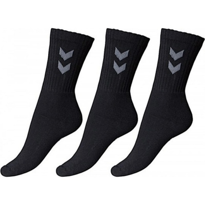 Hummel ponožky Basic 3-pack čierna
