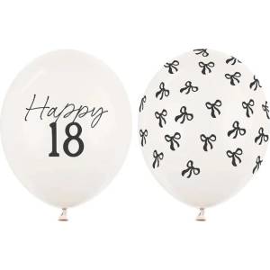 Party Deco Балони 18 - Пастелно Бяло (1 Пакет / 2 Бр. ) (sb14p-418-008z)