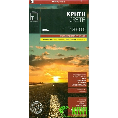 mapa Crete 1:200 t. voděodolná