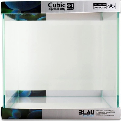 Blau aquaristic Cubic Aquascaping 40x40x40 cm, 64 l