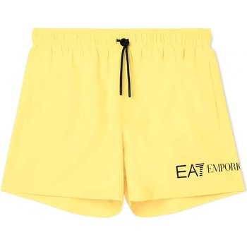 Giorgio Armani Бански гащета EA7 EMPORIO ARMANI 7M002000_AF13049 swimming shorts - Yellow (Cyber Yellow / Black)