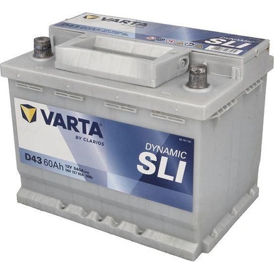 VARTA D43 Blue Dynamic 60Ah 540A left+ (560 127 054 3132)