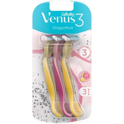 Gillette Venus 3 Dragonfruit 3 ks – Hledejceny.cz