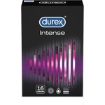 Durex Intense - оребрен и точков презерватив - 16 броя - lovesexshop