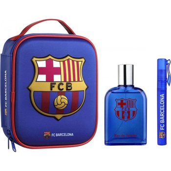 FC Barcelona Мъжки подаръчен комплект - FC Barcelona Zip Case Set