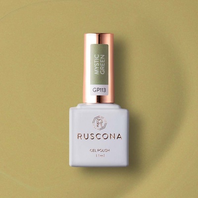 Ruscona gel lak MYSTIC GREEN 113 11 ml
