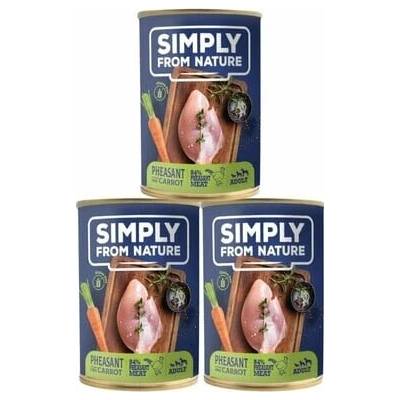 Simply From Nature Bažant s mrkvou 3 x 400 g