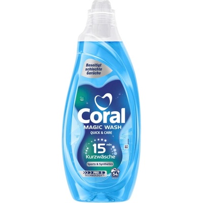 Coral prací gel Magic Wash Sport a syntetika 54 PD 2,16 l