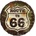 Ceduľa vrchnák Route 66