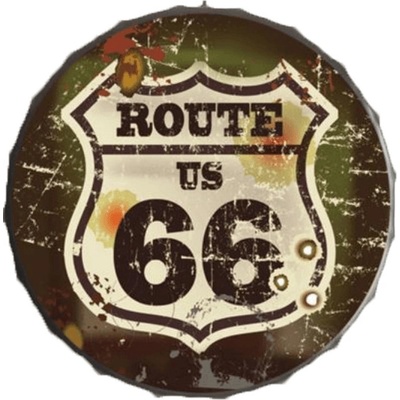 Ceduľa vrchnák Route 66