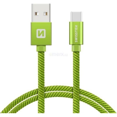 Swissten 71521207 USB/USB-C, 1,2m, zelený