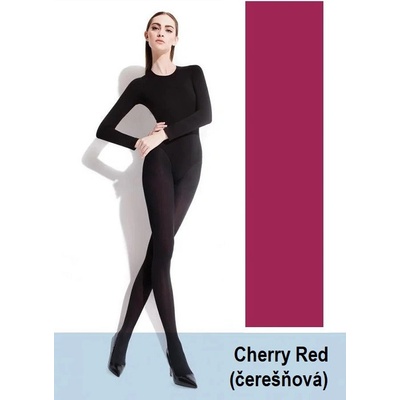 Roza 60 DEN Cherry red třešňová