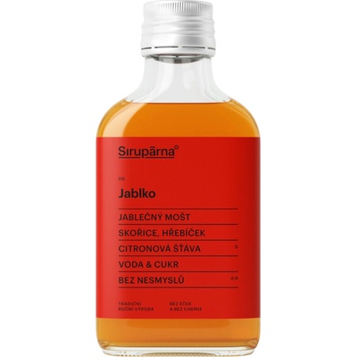 Sirupárna Domácí Jablkový Sirup 100 ml