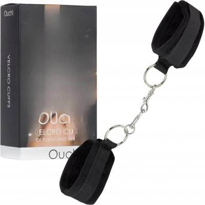 Ouch Velcro Cuffs - Black