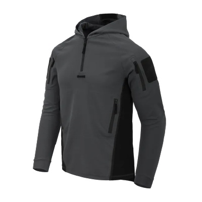 Helikon-Tex Range Hoodie - TopCool суитшърт с качулка, сив/черен (BL-BRH-TC-3501A)
