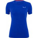 Salewa Дамско мериносово термобельо Salewa Women's Zebru Fresh AMR T-Shirt Merino base layer - Electric - размер 40 (EU) (115-1581-0315)
