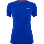 Salewa Дамско мериносово термобельо Salewa Women's Zebru Fresh AMR T-Shirt Merino base layer - Electric - размер 40 (EU) (115-1581-0315)