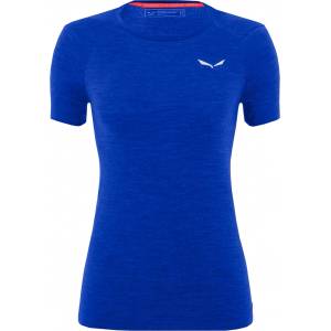 Salewa Дамско мериносово термобельо Salewa Women's Zebru Fresh AMR T-Shirt Merino base layer - Electric - размер 40 (EU) (115-1581-0315)